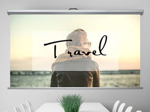 简约艺术 时尚文艺设计师作品创作展示PPT模板解析